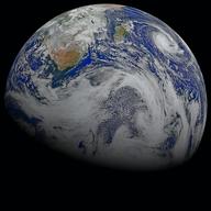 a view of planet earth from above