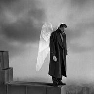 A still from 'Wings of Desire' by Wim Wenders