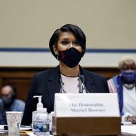 Washington, D.C., Mayor Muriel Bowser testifies before a House Oversight and Reform Committee hearing on the District of Columbia statehood bill, Monday, March 22, 2021 on Capitol Hill in Washington. 