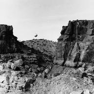 UFO sighted by a New Mexico State University student, West of Picacho Peak, Las Cruces, New Mexico, March 12, 1967.