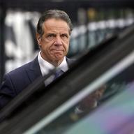 New York Gov. Andrew Cuomo prepares to board a helicopter after announcing his resignation, Tuesday, Aug. 10, 2021, in New York.