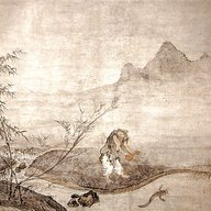 Hyônen zu by Josetsu zen koan
