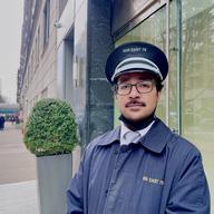 Bryce Moreno is a doorman on the Upper East Side.