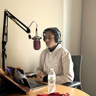 Radio Rookies reporter Rainier Harris.