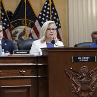 Vice Chair Liz Cheney, R-Wyo., speaks as the House select committee investigating the Jan. 6 attack on the U.S. Capitol holds a hearing at the Capitol in Washington, Thursday, July 21, 2022.