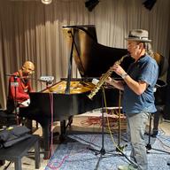 Omar Sosa (L) and Peter Apfelbaum (R)