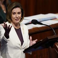 House Speaker Nancy Pelosi of Calif., speaks on the House floor at the Capitol in Washington, Thursday, Nov. 17, 2022.