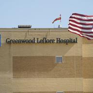 Greenwood Leflore Hospital pictured in October 2021. Over half of Mississippi's rural hospitals are at risk of closing immediately or in the near future.