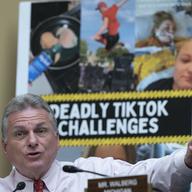 Rep. Earl Carter, R-Ga., questions TikTok CEO Shou Zi Chew during a hearing of the House Energy and Commerce Committee, on the platform's consumer privacy and data security practices and impact on kid