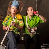 Mark Stewart and Rob Schwimmer, aka Polygraph Lounge