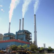 Gas emissions rises from a coal-burning power plant in Colstrip, Mont., July 1, 2013. Youth plaintiffs who are challenging the constitutionality of a Montana policy