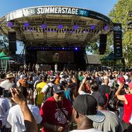 View of SummerStage from 2017