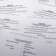 The indictment against former President Donald Trump charging him by the Justice Department for his efforts to overturn the results of the 2020 presidential election is photographed Tuesday, Aug. 1, 2