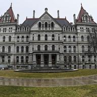 The New York State Capitol stands on March 13, 2023, in Albany, N.Y. The New York state Legislature’s bill drafting office has been hit with an apparent cyberattack Wednesday, April 17, 2024.