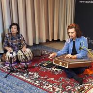 Zakir Hussain and Rahul Sharma