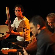Iranian/French master percussionist Bijan Chemirani, Spanish guitarist Efren Lopez, Cretan bowed lyra player Stelios Petrakis