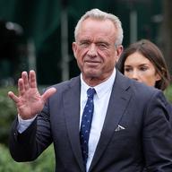 Health and Human Services Secretary Robert F. Kennedy Jr. walks on the White House grounds on May 22, 2025 in Washington, DC.