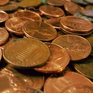 Pile of pennies