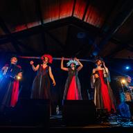 Ukrainian band Yagody performing at the Big Ears Festival in 2026.