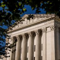 The U.S. Supreme Court building on May 4, 2026 in Washington, DC. The Supreme Court will usually release opinions on Monday mornings during the months of May and June.