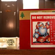 Operation Santa Claus celebrates its 100th anniversary at the Thomas Farley Post Office in Manhattan.