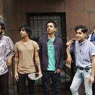 The cast of the film Dosa Hunt.