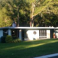 An original Jersey Homesteads house in Roosevelt, N.J., built in the Bauhaus style.