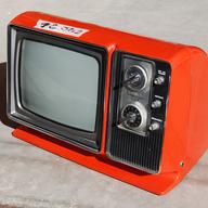 zenith television set, 1977
