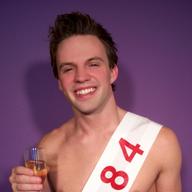 Ryan Overberg in a promotional photo for the weekly dance party.
