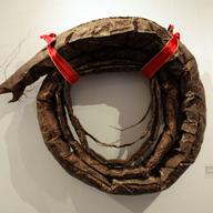 Takeshi Yamada's "Giant Sea Serpent Wreath" is a crowd favorite at "Wreath Interpretations."
