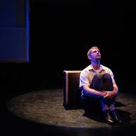 Donnie Mather plays the lead in the one-man show 'Kaddish (or The Key in the Window).'