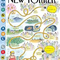 'Second Avenue Line,' by Roz Chast. © 2012 Roz Chast & The New Yorker/Condé Nast Archive.