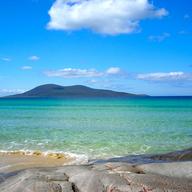 blue green ocean sea sky