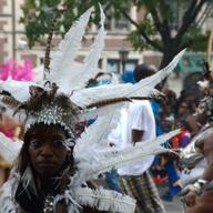 Marchers in the 2011 West Indian-American Day carnival parade.
