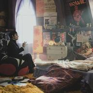 A still from Tim Burton's 'Dark Shadows,' set in 1972.