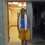 Tiera Sutton, lifeguard at the Newark YMCA