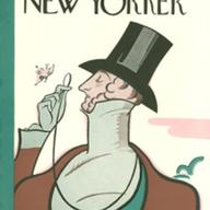 The cover of the first issue of <em>The New Yorker</em>, drawn by Rea Irvin.