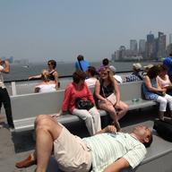 On Ellis Island Ferry