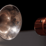 trumpet and mic
