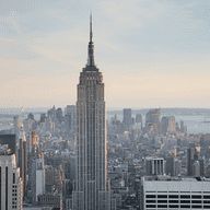 Empire State Building as seen from Top of the Rock
