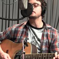 Amos Lee performing in the Soundcheck studio