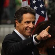 Attorney General Andrew Cuomo announces he is running for the governor outside the Tweed Courthouse on May 22, 2010