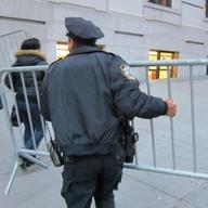 barricades, occupy wall street, wall street protest, ows, nypd