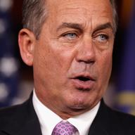 Speaker of the House John Boehner (R-OH) holds a news conference with fellow GOP House members who want to negotiate new payroll tax cut legislation.