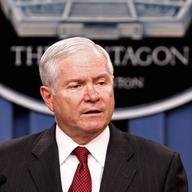 Defense Secretary Robert Gates talking about the Nuclear Posture Review