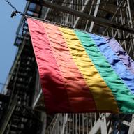 Gay pride flag