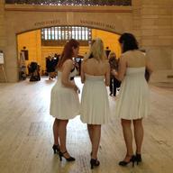 The Belle Tones, after auditioning for the MTA's 'Music Under New York' program