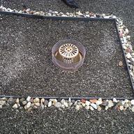 Storm drainage at P.S. 118 in Queens where a green roof has been installed as part of a demonstration pilot for sewage overflows