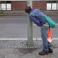 One Hounded gamer navigates the streets of Berlin as part of the You Are GO! Festival in June.