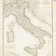 map of Italy